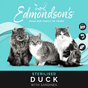 Edmondson's Adult Cat Sterilised Duck
