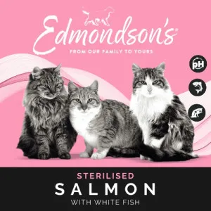 Edmondson's Adult Cat Sterilised Salmon