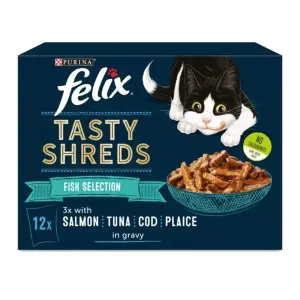 Felix Tasty Shreds Fish Selection