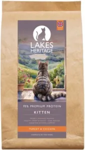 Lakes Collection Lakes Heritage High Protein Turkey & Chicken Kitten