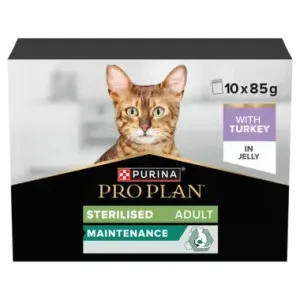 Purina Pro Plan Sterilised Turkey Maintenance Adult in Jelly