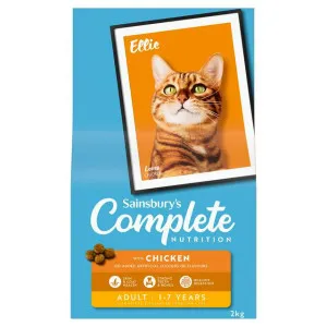 Sainsbury's Adult Complete Nutrition with Chicken Cat Food 1+ Years