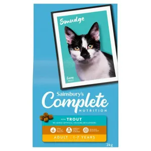 Sainsbury's Adult Complete Nutrition with Trout 1+ Years