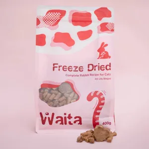 Waita Pets Freeze Dried Complete Rabbit Recipe - Cat