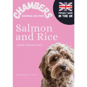 Chambers Pet Natural Wheat Free Adult Salmon and Rice