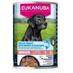 Eukanuba Senior Rich In Trout With Sweet Potatoes