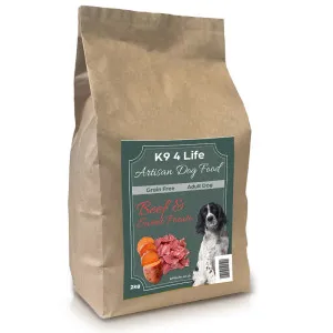 K9 4 Life Artisan High Energy Beef & Sweet Potato