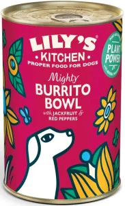 Lily's Kitchen Mighty Burrito Bowl with Jackfruit & Red Peppers