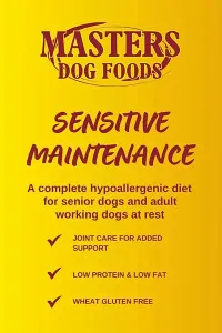 Masters Dog Foods Sensitive Maintenance