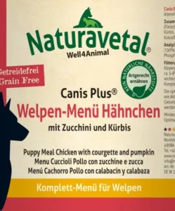 Naturavetal Canis Plus Chicken Puppy Meal