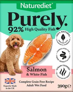 Naturediet Purely Salmon & White Fish
