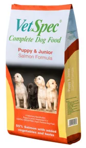 VetSpec Puppy & Junior Salmon Formula