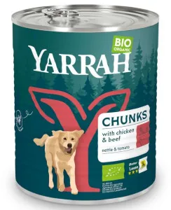Yarrah Organic Chunks with Chicken & Beef