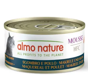 Almo Nature Mousse HFC Mackerel & Chicken