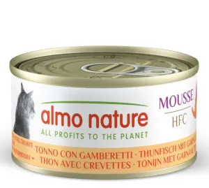 Almo Nature Mousse HFC Tuna with Prawn
