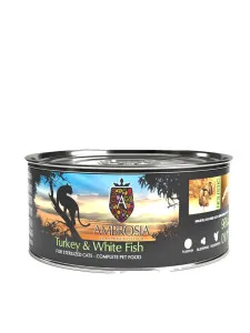 Ambrosia Senior, Light & Sterilized Turkey & White Fish