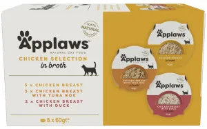 Applaws Chicken Selection Multipack in Broth