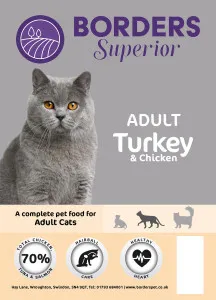 Borders Pet Foods Superior Adult Grain Free Turkey & Chicken
