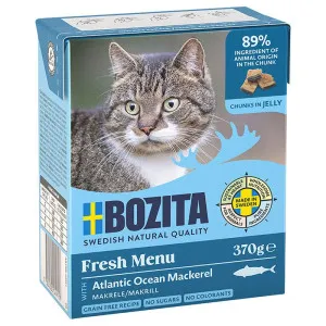 Bozita Mackerel Tetra Chunks in Jelly
