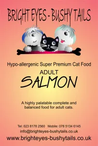 Bright Eyes Bushy Tails Wheat Free Super Premium Salmon