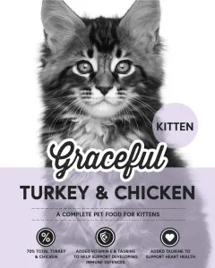 Brown's Natural Pet Store Graceful Kitten Turkey & Chicken