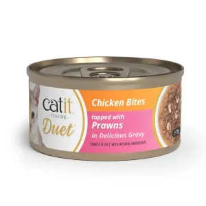 Catit Cuisine Duet Chicken Topped with Prawns