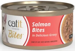 Catit Cuisine Meaty Bites in Gravy Salmon