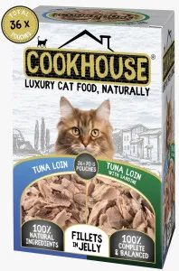 CookHouse Tuna Loin / Tuna Loin with Sardine Fillets in Jelly