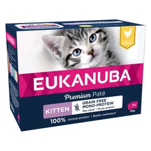 Eukanuba Grain Free Kitten Chicken Premium Pate