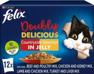 Felix Doubly Delicious Countryside Meaty Selection