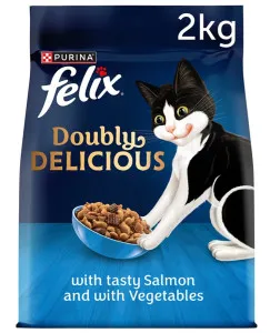 Felix Doubly Delicious with Tasty Salmon with Vegetables