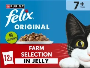 Felix Original Senior Farm Selection in Jelly