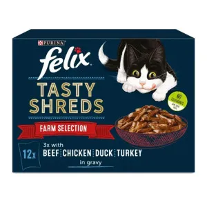 Felix Tasty Shreds Farm Selection