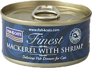 Fish 4 Cats Mackerel with Shrimp