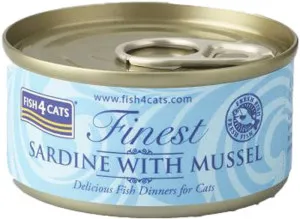 Fish 4 Cats Sardine with Mussel