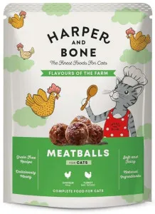 Harper and Bone Meatballs For Cats – Flavours of the Farm
