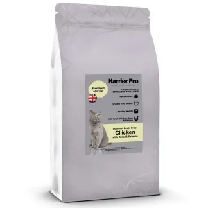 Harrier Pro Pet Foods Gourmet Grain Free Fresh Chicken, Tuna & Salmon
