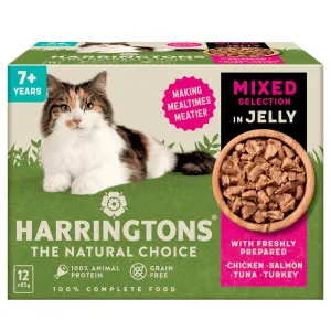 Harringtons Grain Free Senior Mixed Selection in Jelly