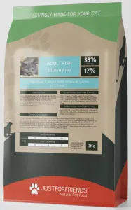 Just For Friends Natural Pet Food Adult Fish Cat