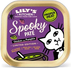 Lily's Kitchen Spooky Pate Halloween Chicken with Pumpkin