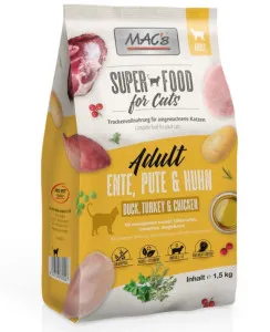 MAC's Superfood for Cats Duck, Turkey & Chicken