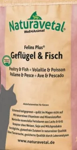Naturavetal Felins Plus® Poultry & Fish Dry Food