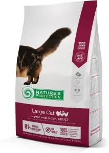 Nature's Protection Adult large breed cats with poultry
