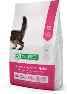 Nature's Protection Junior large breed cats with poultry
