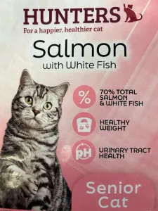 Pet Shop Online Hunters Senior Salmon with White Fish
