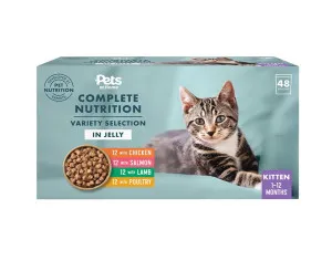 Pets at Home Complete Nutrition Kitten Variety Selection in Jelly