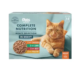 Pets at Home Complete Nutrition Meaty Selection in Gravy