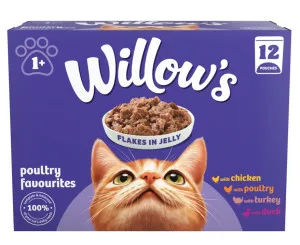 Pets at Home Poultry Favourites Flakes in Jelly