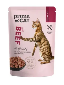 PrimaCat Classic With Beef In Gravy
