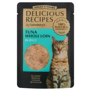 Sainsbury's Delicious Recipes Tuna Whole Loin in Jelly 1+ Years Adult